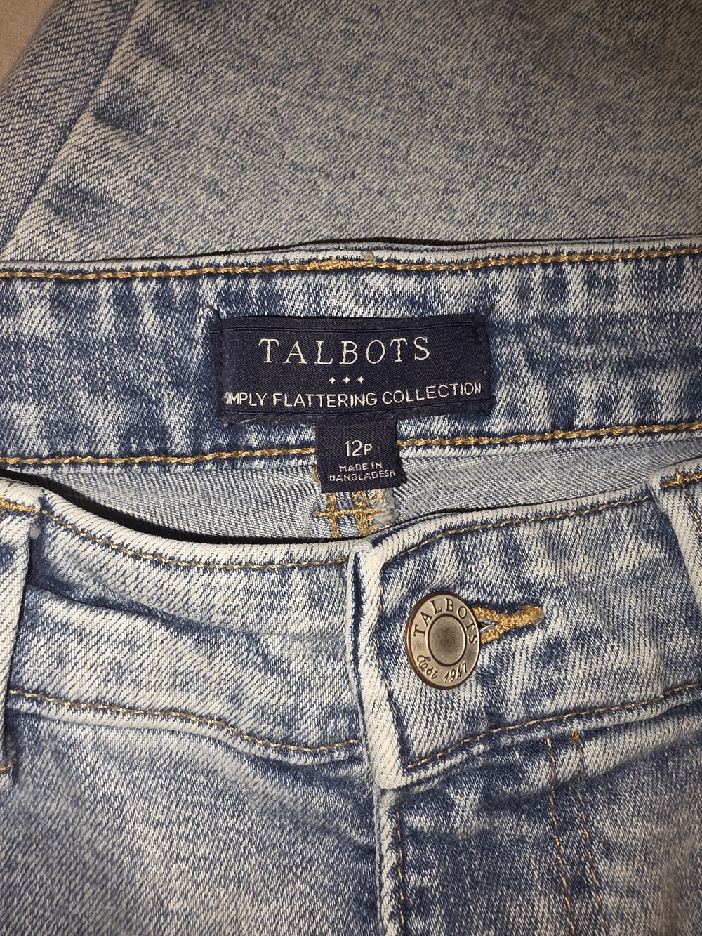 Talbots Light Wash Blue Women’s Jeans - Simply Flattering Collection